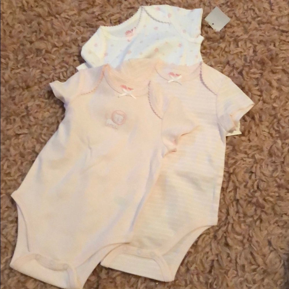 NWT Little Me 3 pack onesies